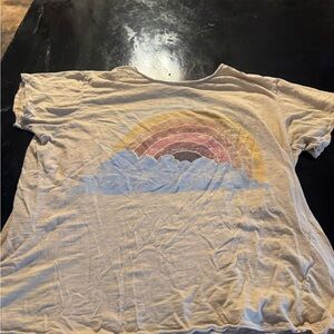 Magnolia Pearl Cream Rainbow Tee
